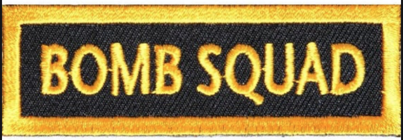 Bomb Squad Patch